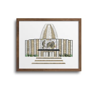 Football Hall of Fame - Football Poster, Football Art Print, Notecards, Canton Football Hall Of Fame
