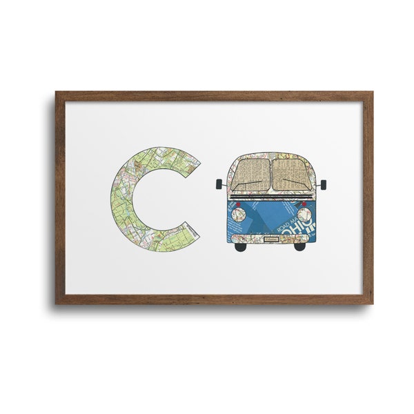 Columbus C-Bus Prints | Notecards - Cbus Columbus Poster, Columbus Ohio Wall Art, Columbus City Art, Columbus Cards