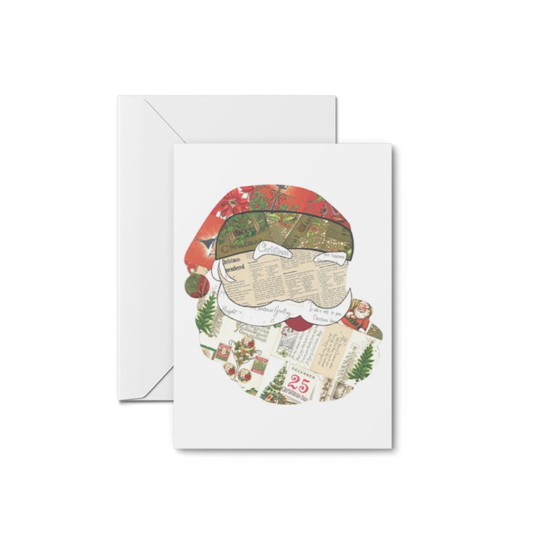 Santa Prints | Notecards - Santa Poster, Santa Cards, Christmas Wall ...