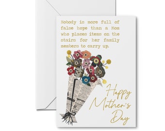 Funny Mother's Day Card - Funny Greeting Card, Happy Mothers Day Card, Mother's Day Card, Card For Mom, Best Friend Card