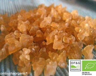 30g of Certified OF&G Organic Water Kefir Grains from Kombuchaorganic® Great Value The Best Quality Instruction UKAS LAB Tested)