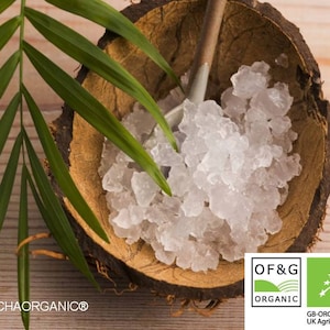 30g Certified Organic by OF&G Best Quality in UK Cultures Live Water Kefir Grains Tibicos by Kombuchaorganic® Ukas Lab Tested (ALS Global)