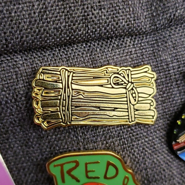 F*gg*t Pin de esmalte suave Orgullo LGBTQ Recuperado Discurso de odio