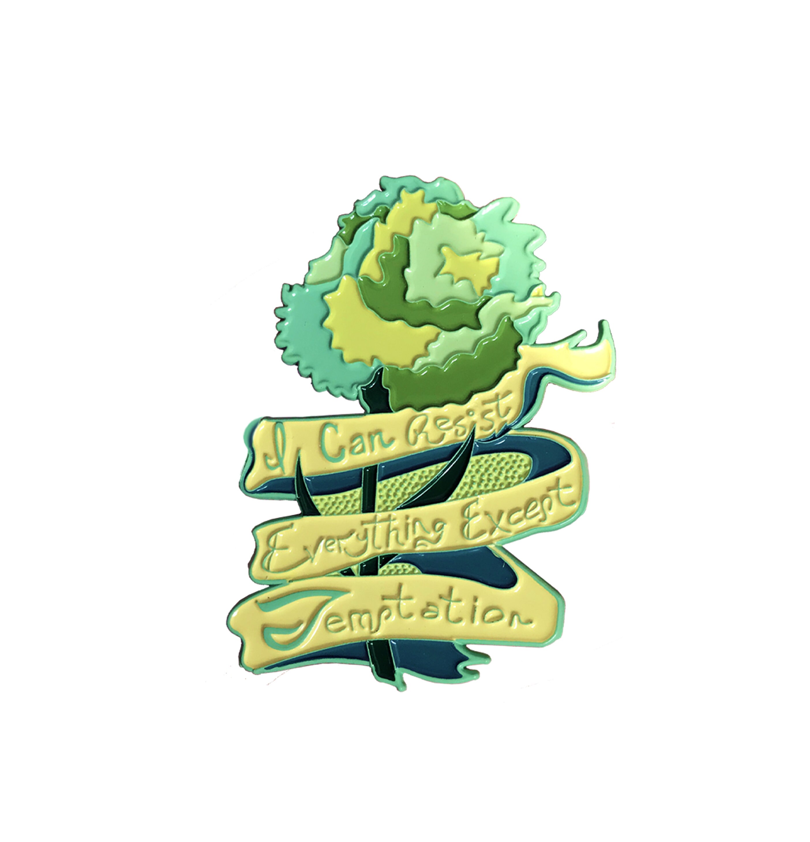 Oscar Wilde Resist Green Carnation Soft Enamel Pin Etsy Hong Kong