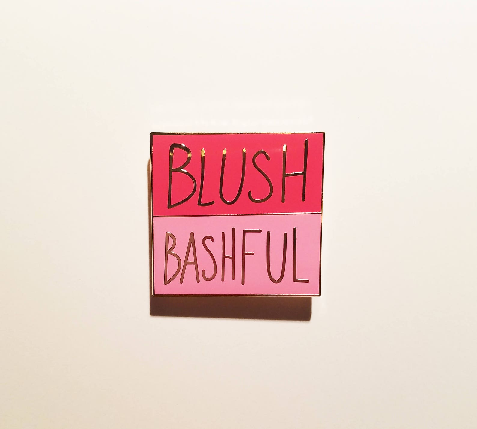 Blush and Bashful Hard Enamel Pin Steel Magnolias Inspired Etsy