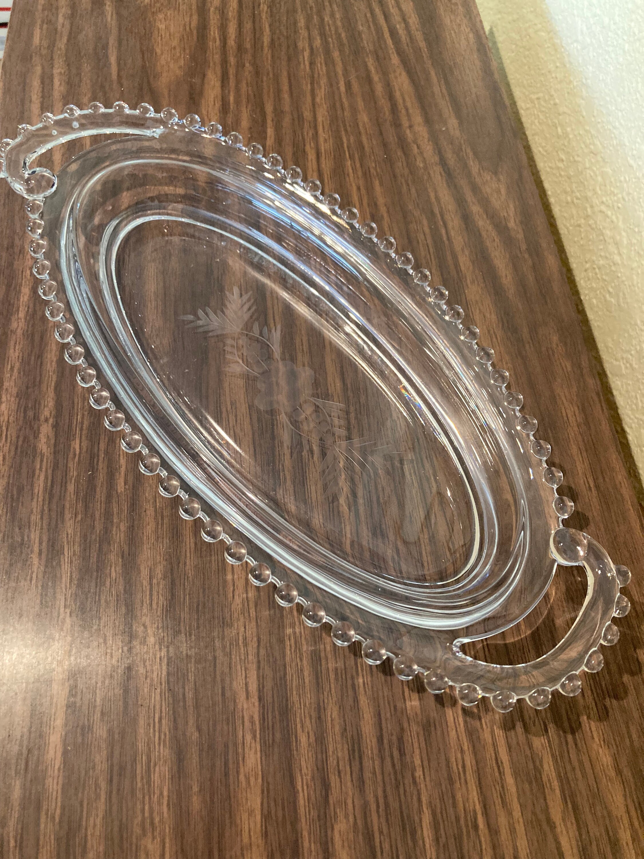 Plat De Service Ovale