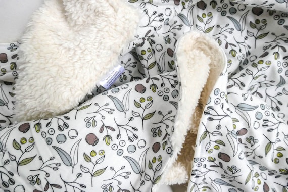 Organic sherpa blanket clearance