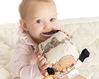 Biologische zachte babyrammelaar: Australische aquareldieren