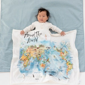 Manta para bebé Sherpa orgánica RTS - En todo el mundo - Neutral - Cochecito, cuna, manta para cuna, hecha a mano en Australia, 100% orgánica, ¡se envía AHORA!