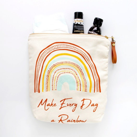 rainbow diaper bag