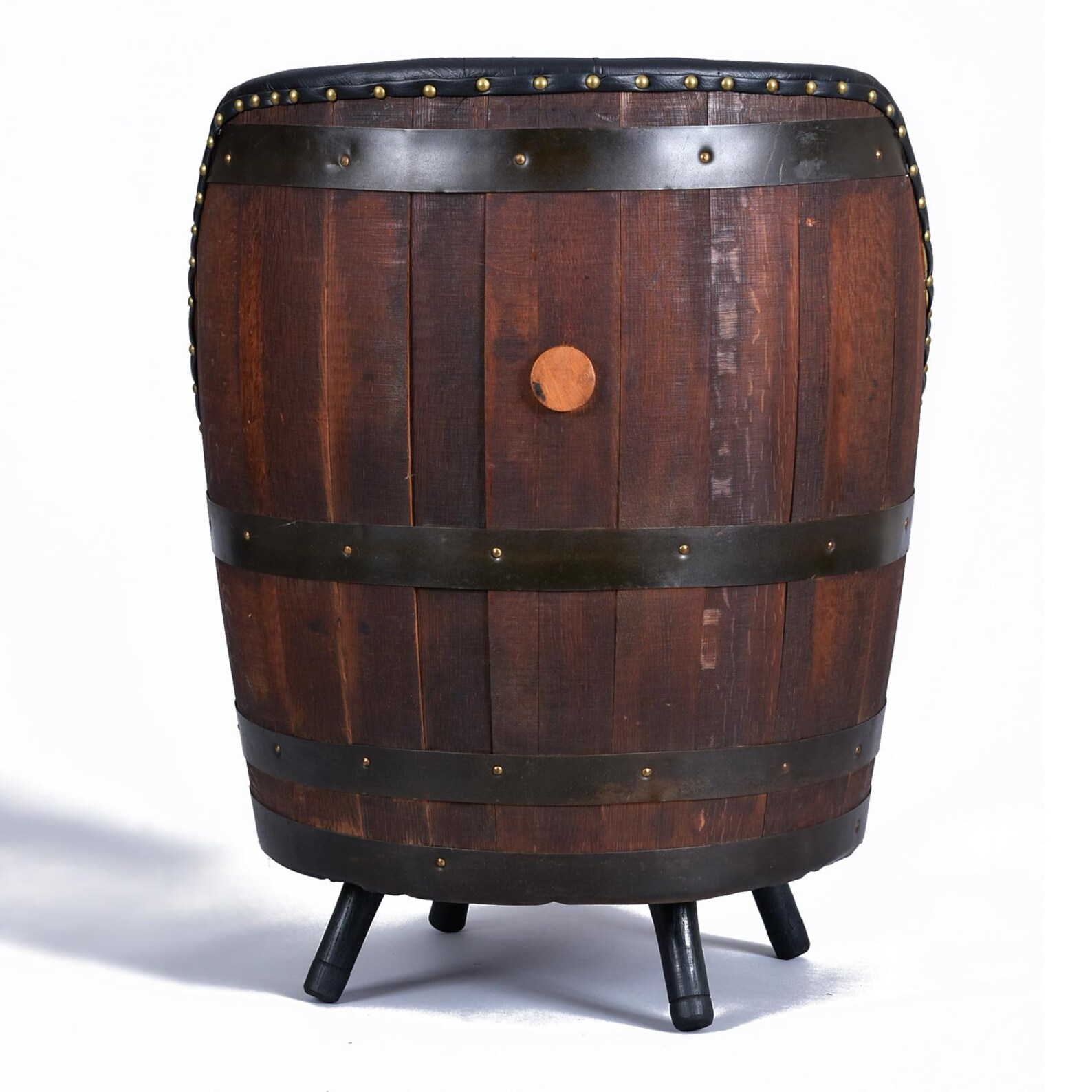 Restored Brothers Furniture Vintage Whiskey Barrel Bar Dining Etsy