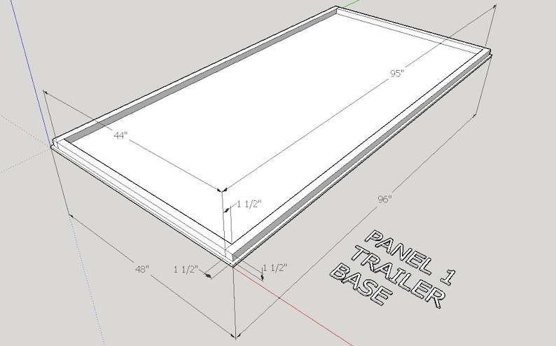 Digital drawings and instructions how to build a DIY Tiny Camper image 4