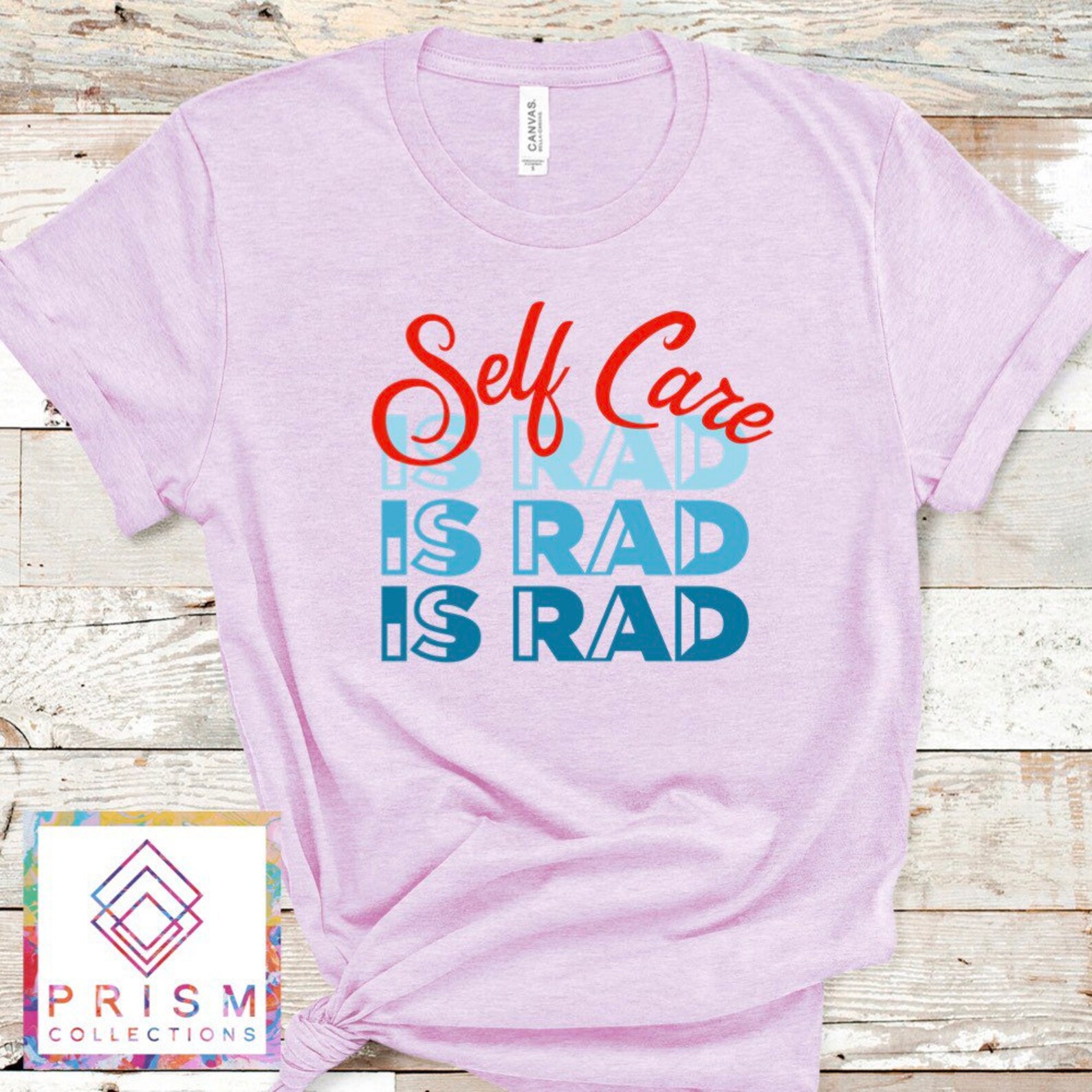 Self Care Is Rad Mental Health Shirt Etsy