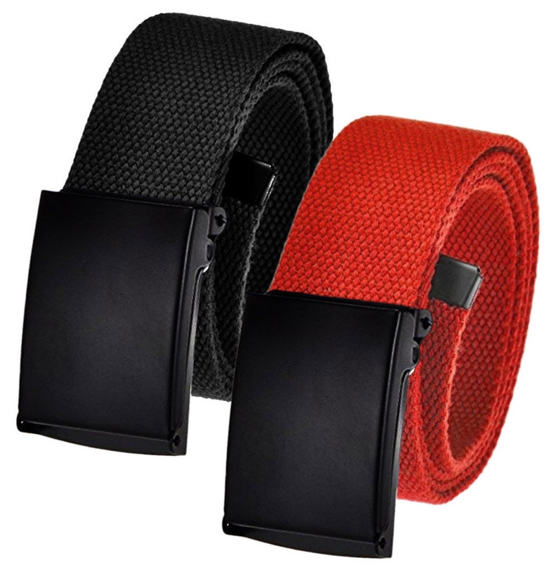 Men's 1.5 Cut to Fit Golf Belt Black Flip Top Buckle - Etsy