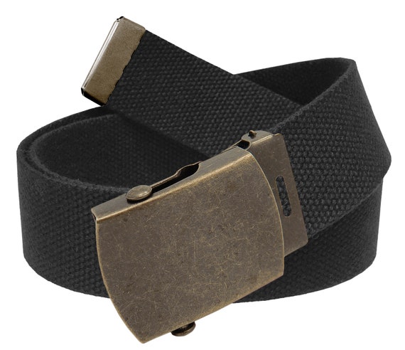 Build A Belt 1.25 Wide Heart Silver Flip Top Buckle with Canvas Web Belt  (Womens Small Army Camo) at  Women's Clothing store