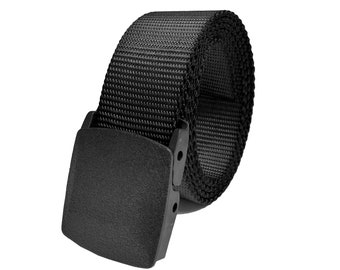 Boucle à came en plastique robuste de 1,5 po. Build A Belt pour homme avec ceinture utilitaire réglable en nylon haute résistance