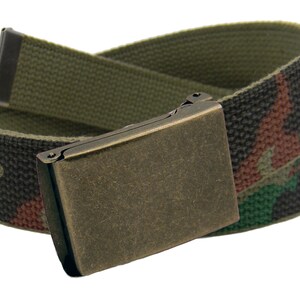 flip top belt buckle