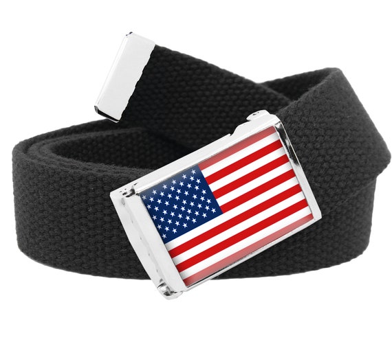 Build A Belt 1.25 Wide Heart Silver Flip Top Buckle with Canvas Web Belt  (Womens Small Army Camo) at  Women's Clothing store