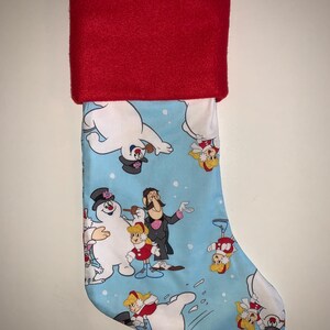 Frosty the Snowman Christmas Stocking