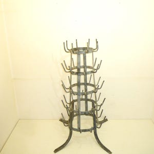 Antique Wine Bottle Drying Rack - Etsy