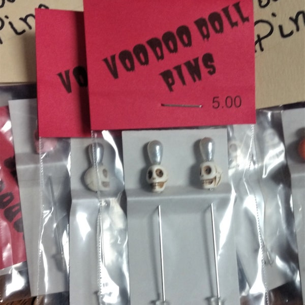 Voodoo Doll Pins