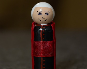Reverend Fulton Sheen Peg Doll