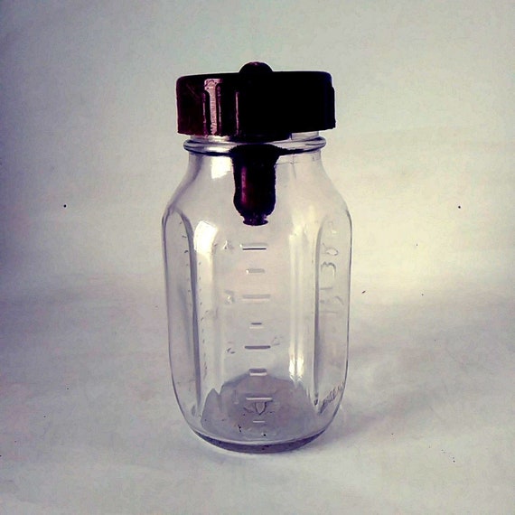vintage evenflo glass baby bottles