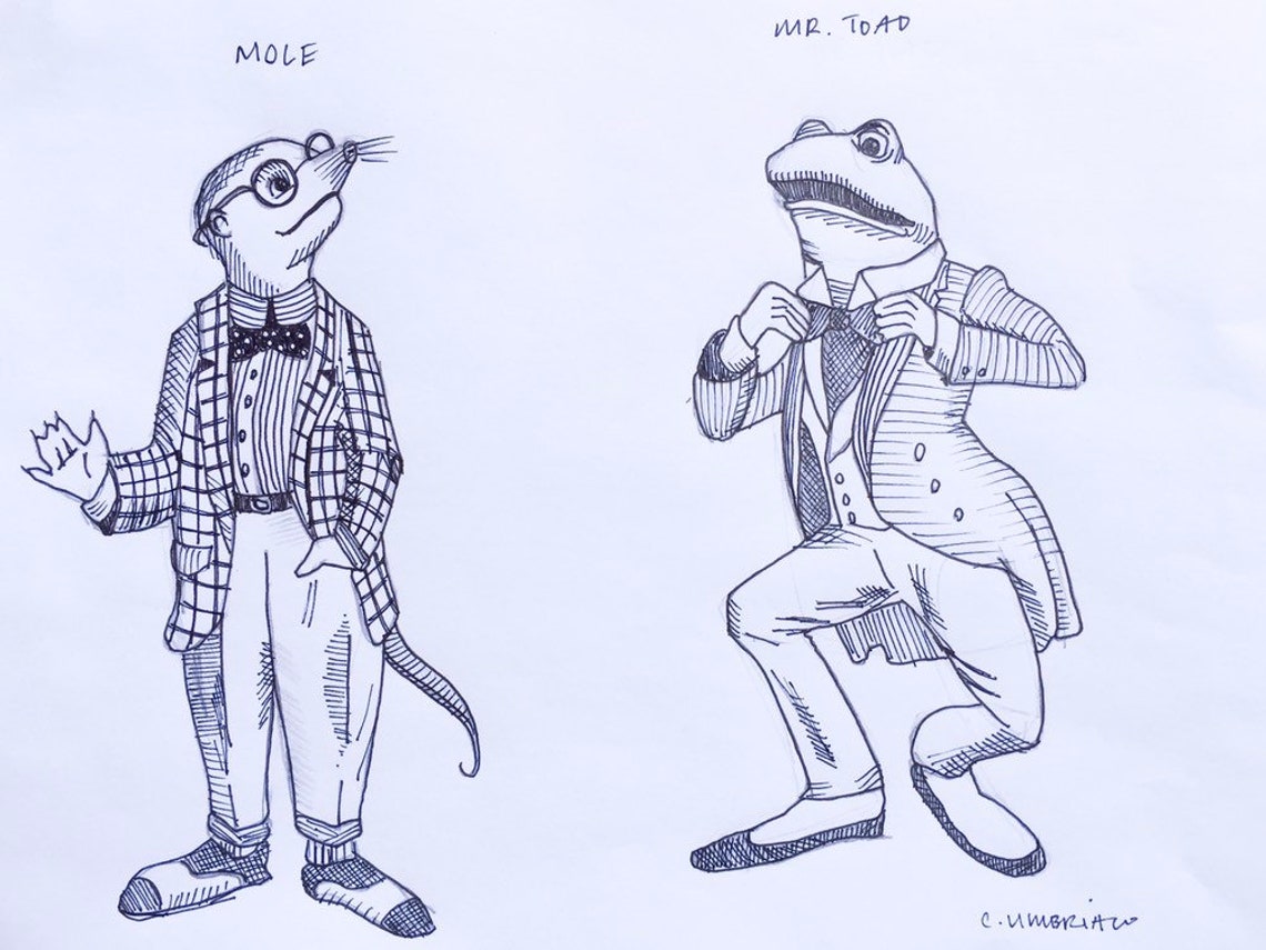 The Wind in the Willows Coloring Pages | Etsy