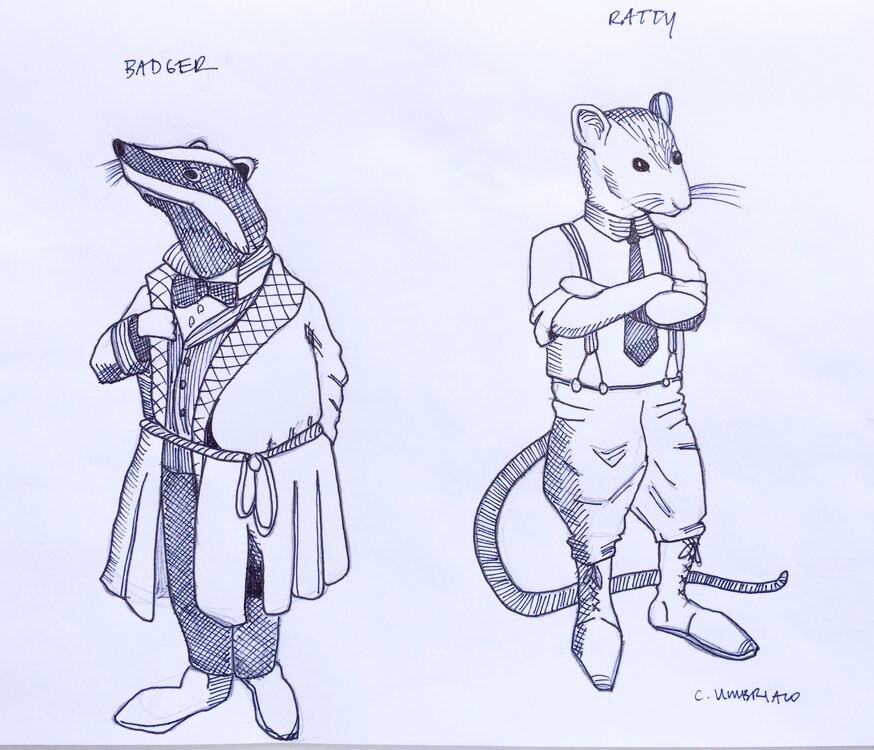 The Wind in the Willows Coloring Pages | Etsy