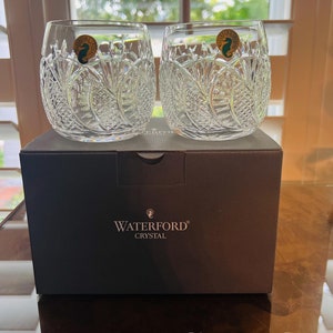 Waterford &#39;Seepferd&#39; Double Old Fashions - 3 5/8 &quot;- Cape Classic Collection - 2er-Set Boxen - 6 Boxen verfügbar
