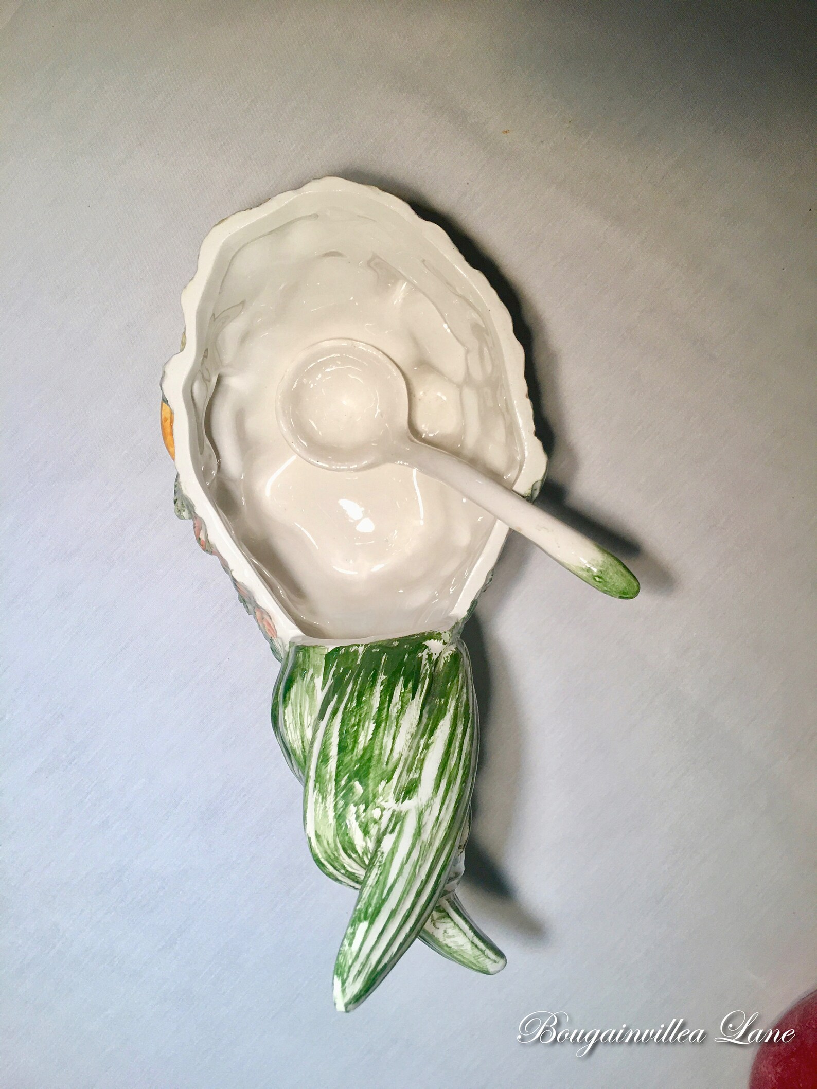 Italian Majolica Tureen With Ladle Chicken/hen Made in Etsy