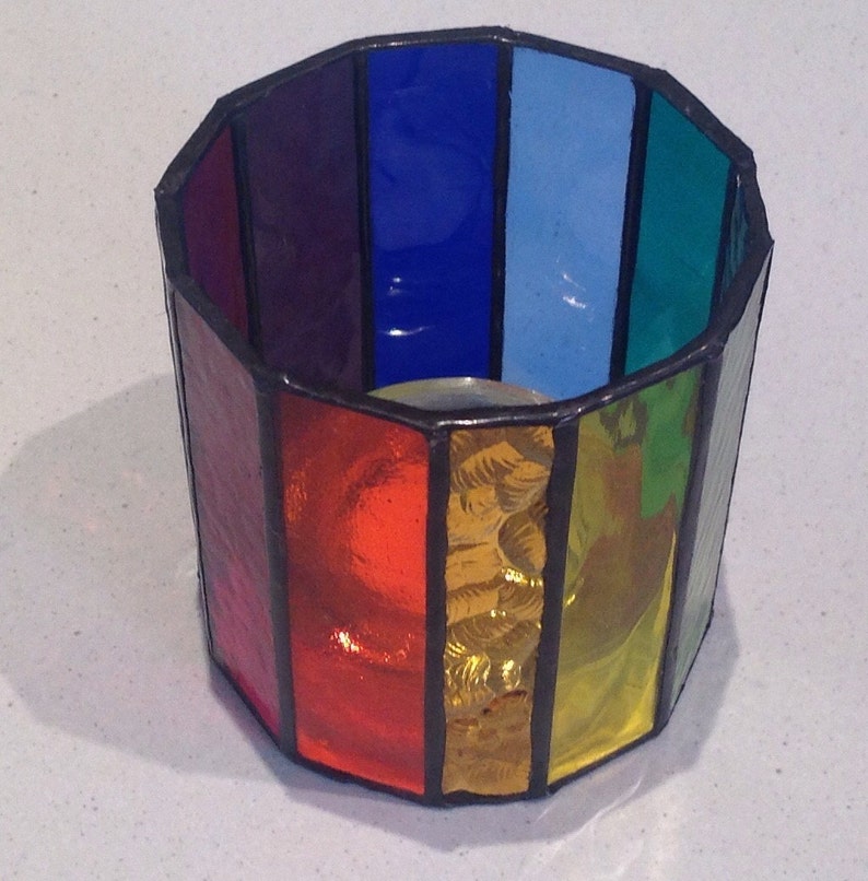 Rainbow Candle Lantern image 5