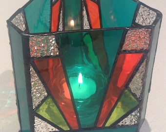 Triton 3-sided candle lantern