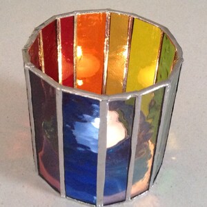 Rainbow Candle Lantern image 2