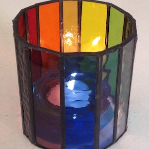 Rainbow Candle Lantern image 1