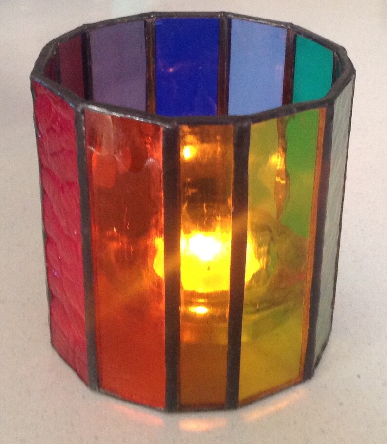 Rainbow Candle Lantern image 4