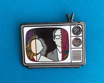 Épinglette Wanda & Vision Épinglette en émail inspirée de Wandavision