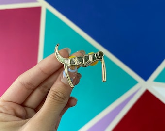 Sylvie Headpiece Loki Inspired Enamel Pin Variante Hard Enamel Lapel Pin