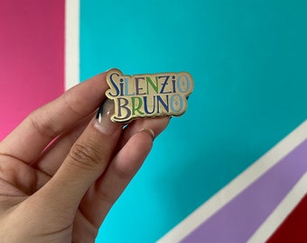 Silenzo Bruno Enamel Pin Luca Hard Enamel Pin