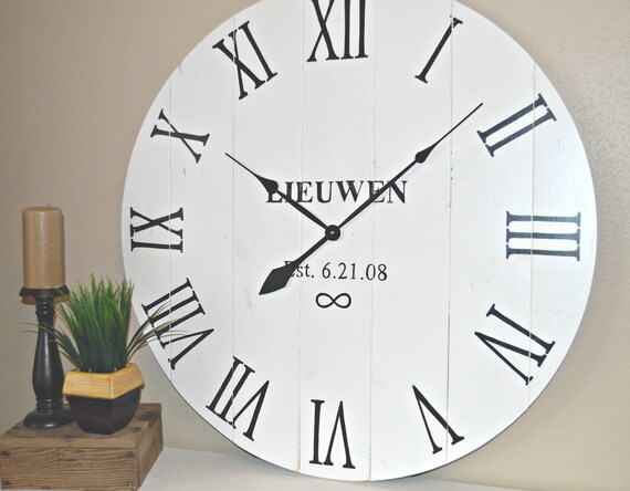 30 Monogramed Large Oversized Distressed Wood Wall
