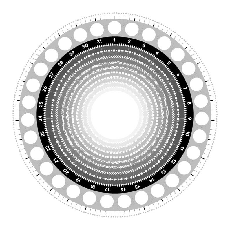 Cosmic Clock 12 Month Astrology & Moon Calendar image 6