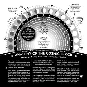 Cosmic Clock 12 Month Astrology & Moon Calendar image 5