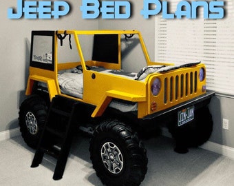 kids jeep bed