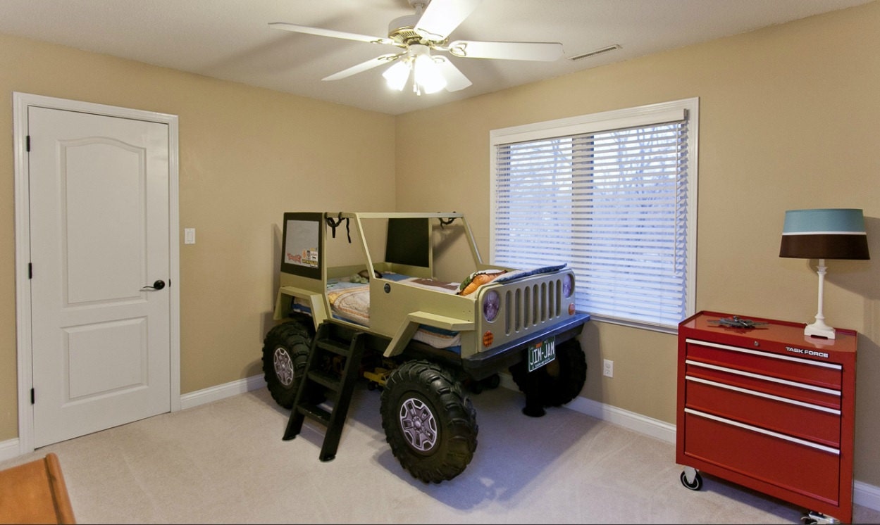 Jeep Bed Plans Twin Size Car Bed Etsy