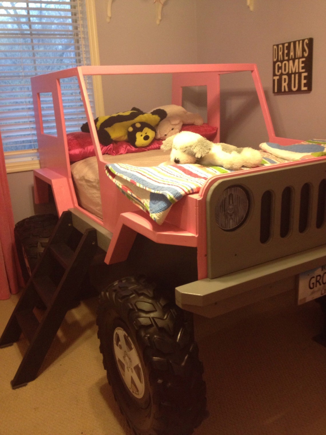 Jeep Bed Plans Twin Size Car Bed Etsy