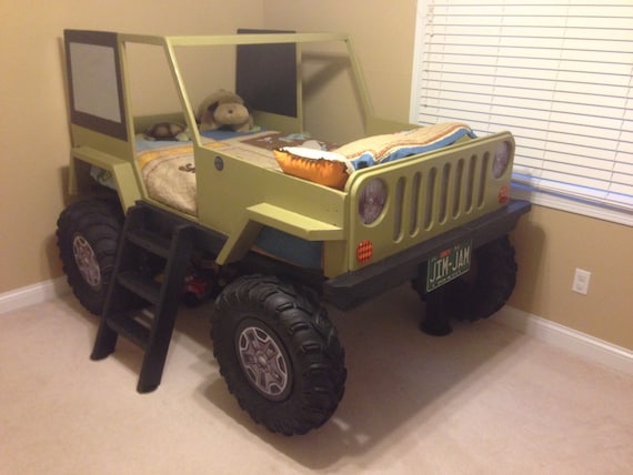 Jeep Bed Plans Twin Size Car Bed | Etsy