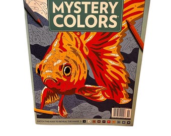 Best of color By Number Mystery Colors magazine