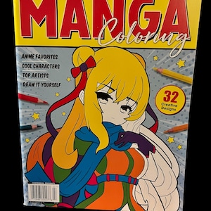 Manga coloring  magazine