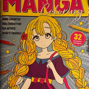 Manga coloring  magazine
