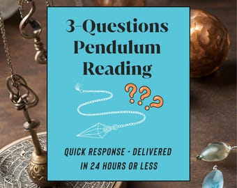 3-Question Pendulum Reading: Fast Yes/No Answers